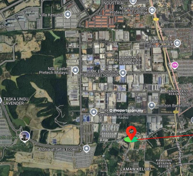 For Sale - Industrial Land Mahkota Perindustrian, Beranang