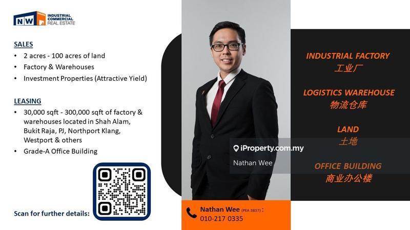 Warehouse for Rent in Bandar Bukit Raja, Klang by Nathan Wee - iProperty.com.my
