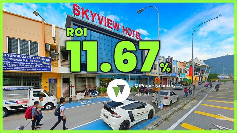 For Sale - ⭐ High Return ⭐ Collecting profit RM35k per month ⭐ 2 lots of 2 sty Hotel ⭐ Main road frontage ⭐