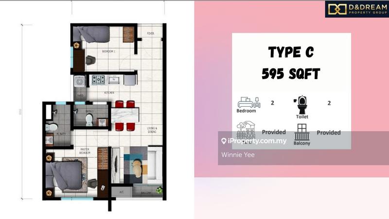 Residensi Servis untuk Dijual di Arcadia oleh Winnie Yee - iProperty.com.my