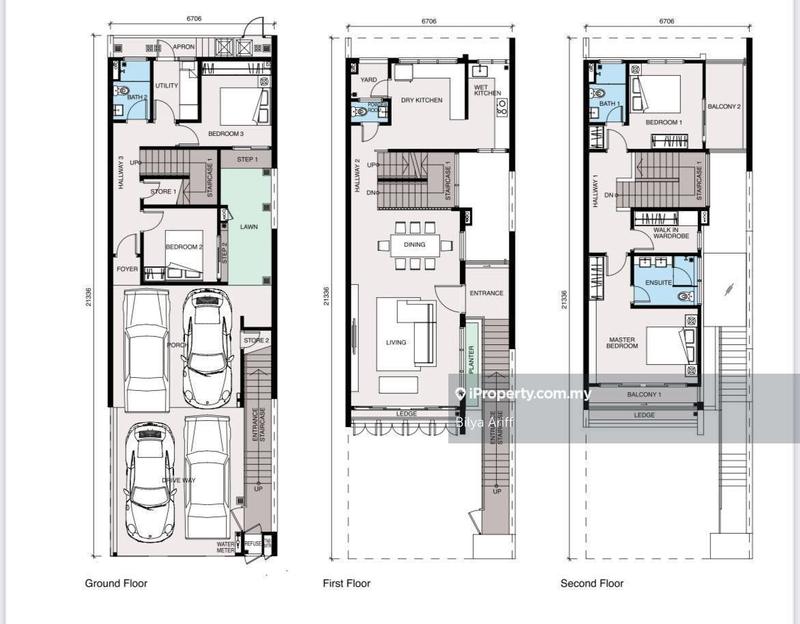 Rumah Teres 3-Tingkat untuk Dijual di The Mulia Residences Cyberjaya, Cyberjaya oleh Bilya Ariff - iProperty.com.my