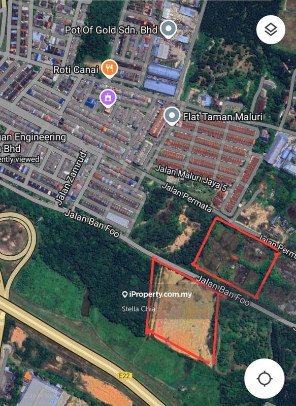 For Sale - Ulu Tiram Ban Foo Medium Industrial Land 8 Acres Flat Land