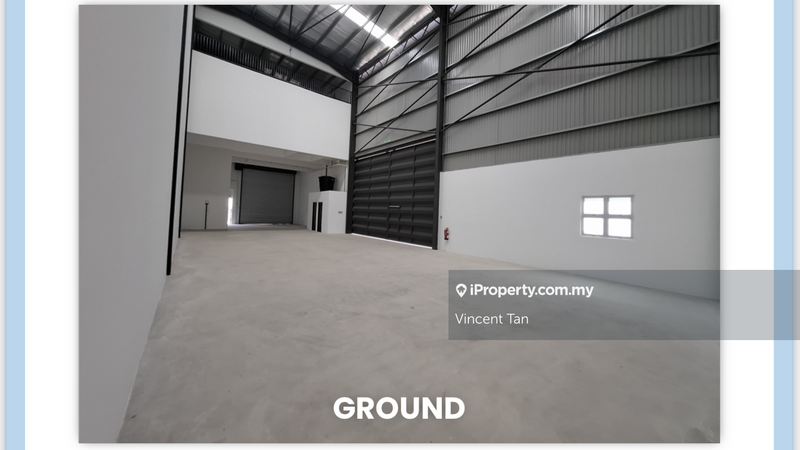 For Rent - BRAND NEW | 5min SKVE | ETP @ KIIP JENJAROM BANTING INDUSTRIAL BUSINESS PARK | SEMI-D FACTORY