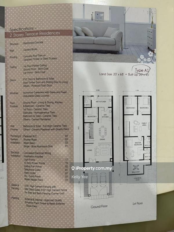 Rumah Berangkai 2 Tingkat untuk Dijual di vn9v6, Bukit Mertajam oleh Kelly Yee - iProperty.com.my