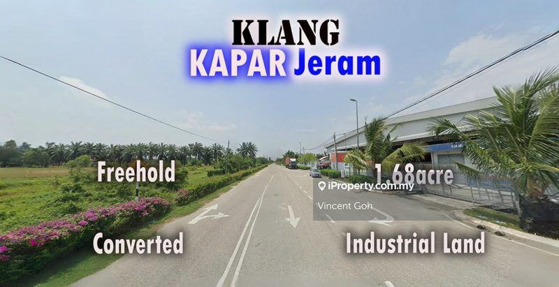 For Sale - Jeram Kapar 1.68acre Freehold Converted Industrial Land