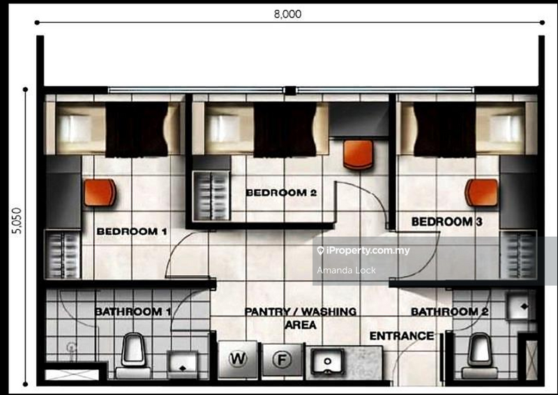 Residensi Servis untuk Dijual di Garden Plaza oleh Amanda Lock - iProperty.com.my