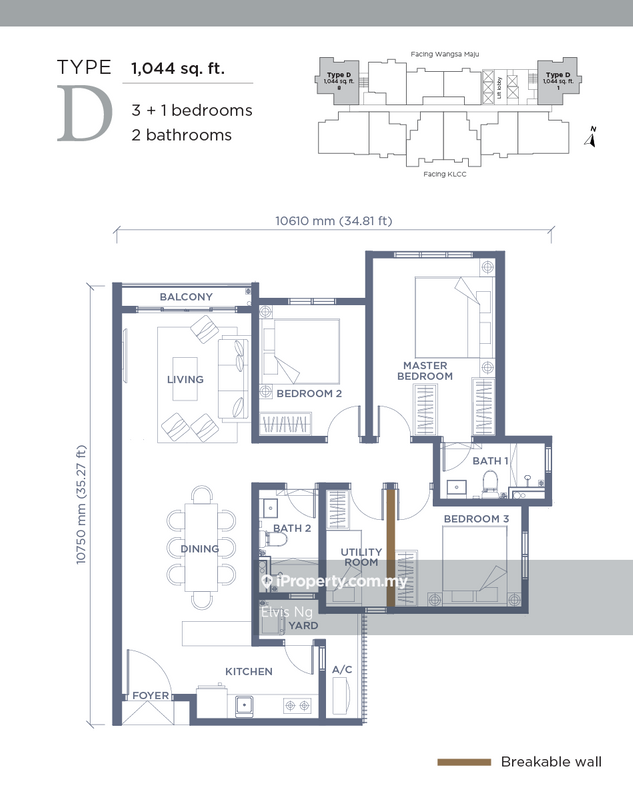 Residensi Servis untuk Dijual di Sunway Avila Residences oleh Elvis Ng - iProperty.com.my