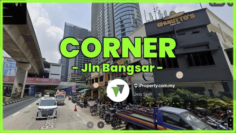 For Sale - ⭐ 3sty Corner ⭐ Freehold ⭐ 3600sf ⭐ Facing Jalan Bangsar