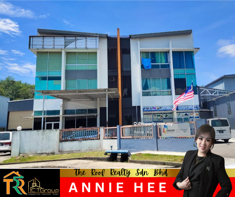 For Sale - Harmoni Industrial Park 2 Adjoining 3 Storey Semi Detached Light Industrial | Inanam | For Sale