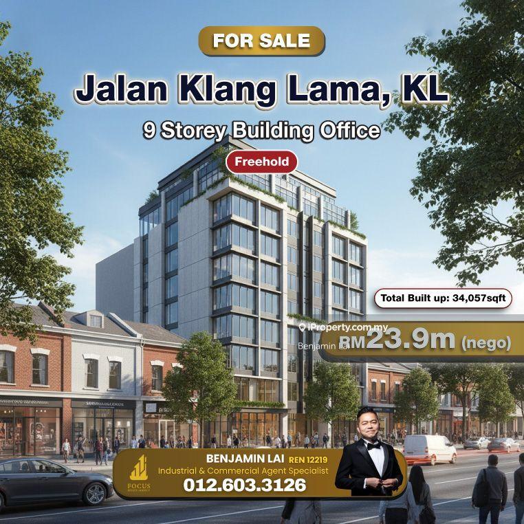 For Sale - Jalan Klang Lama, KL 9 Storey Building Office For Sale