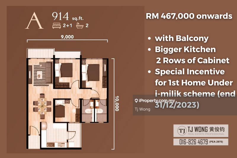 Kondominium untuk Dijual di Sky88 Residences oleh Tj Wong - iProperty.com.my