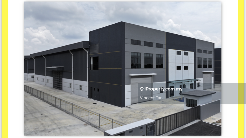 For Rent - BRAND NEW | 5min SKVE | ETP @ KIIP JENJAROM BANTING INDUSTRIAL BUSINESS PARK | SEMI-D FACTORY