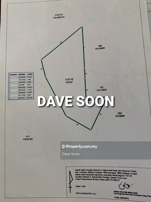 Bungalow Land for Sale in Batu Feringghi, Penang by Dave Soon - iProperty.com.my