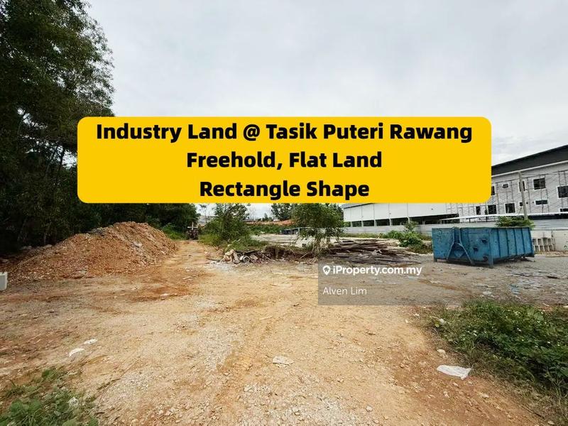 For Sale - Tasik Puteri Rawang, 41k sqft Industry Land, Freehold, Flat Land, Rectangle Shape