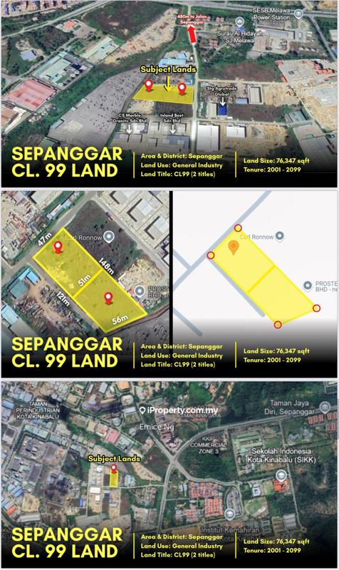 For Sale - Sepanggar kkip selatan @ Industrial land