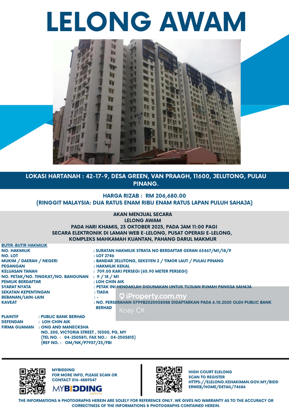 For Sale - Desa Green