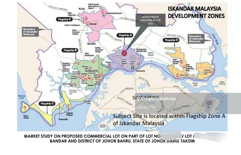 For Sale - Johor Bahru Bandar Johor Bahru 24.40 Acres 9.87 Hectares Commercial Land Leasehold for Sale