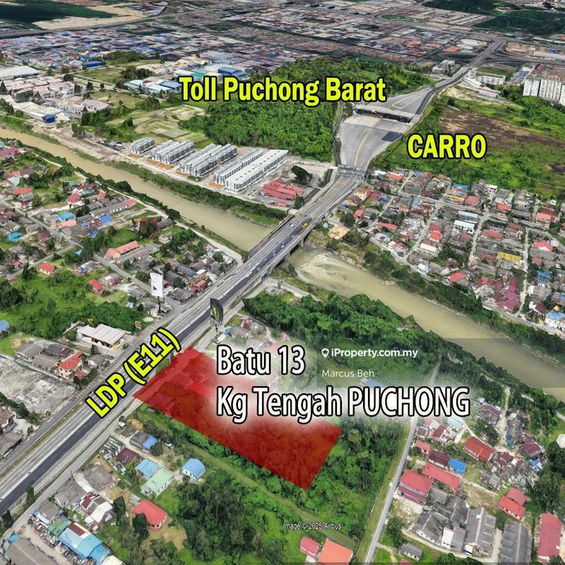 For Sale - Batu 13 Commercial Zone ( 122x393 ) E11 main road , Kg Tengah PUCHONG