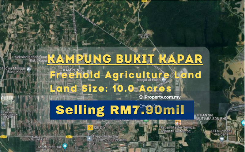 For Sale - Kapar Meru Bukit Cherakah