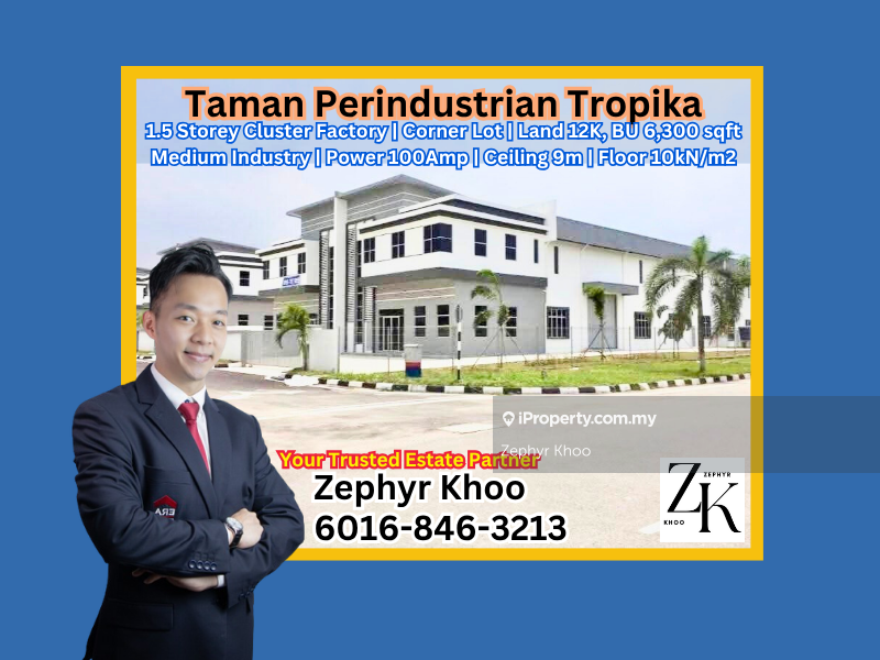 For Sale - Taman Perindustrian Tropika Tropical Industrial Park