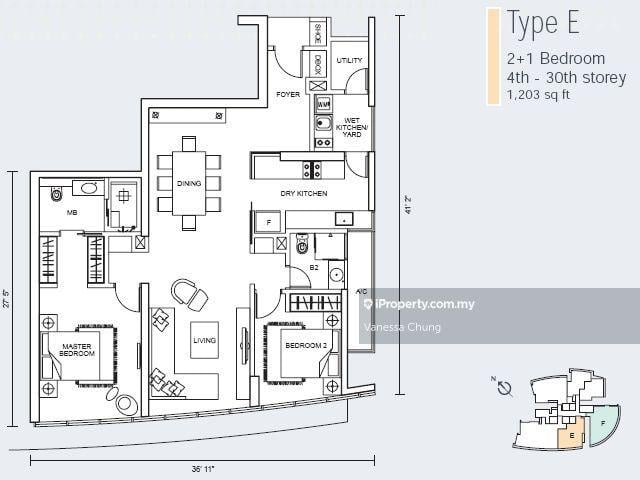 Residensi Servis untuk Dijual di Twins @ Damansara Heights oleh Vanessa Chung - iProperty.com.my