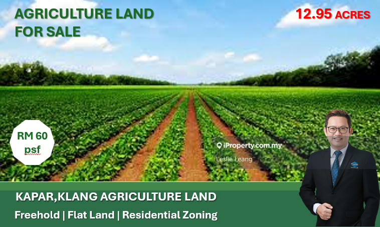 Agricultural Land for Sale in Kampung Bukit Kapar, Kapar by Leslie Leang - iProperty.com.my