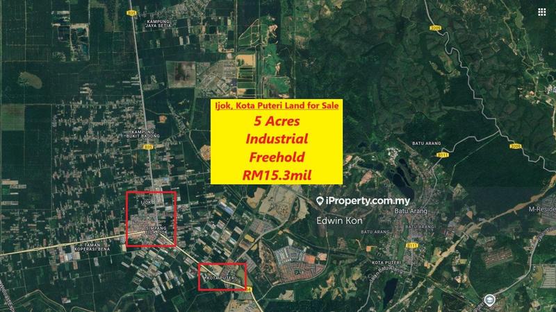 Industrial Land for Sale in ytc2p, Ijok by Edwin Kon - iProperty.com.my