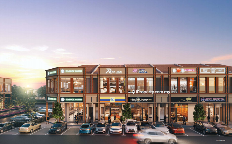 For Rent - [GROUND FLOOR] Bloc 17 Shoplot @ Setia Safiro, Cyberjaya Shop For Rent
