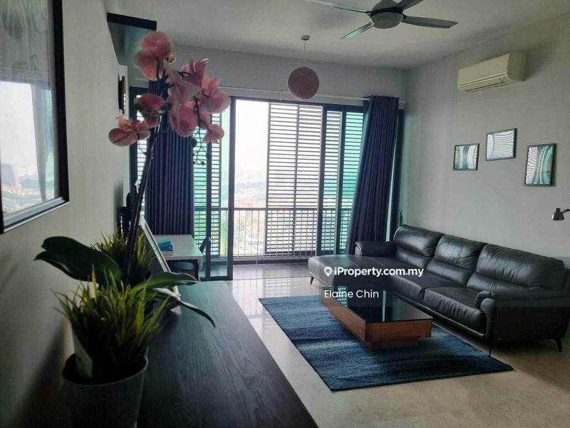Kediaman Servis untuk Disewa di Vogue Suites One oleh Elaine Chin - Living Room - iProperty.com.my