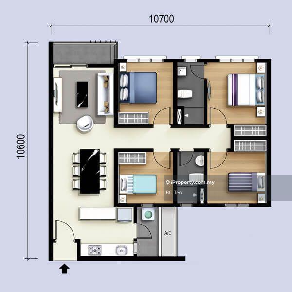 Service Residence for Sale in M Luna by BC Teo - iProperty.com.my