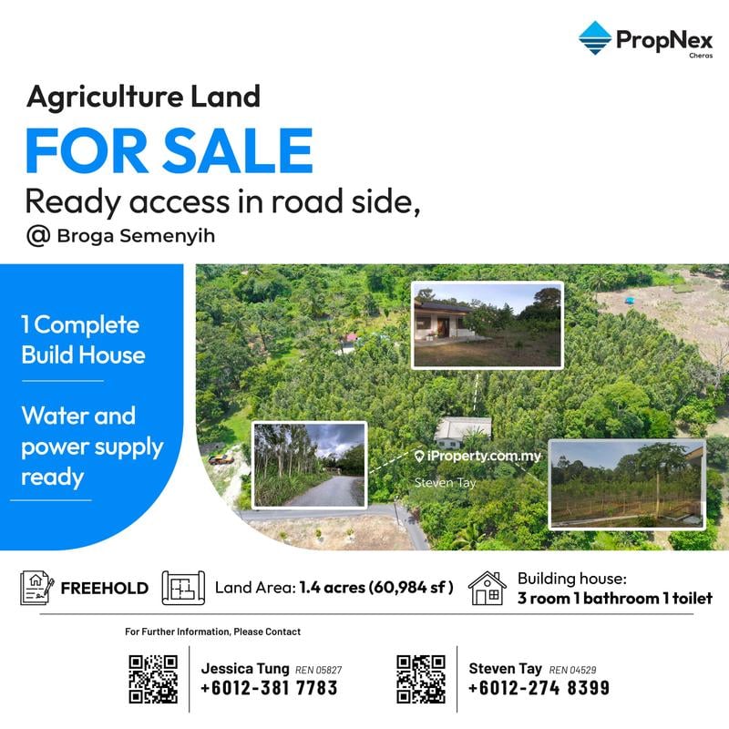 For Sale - Broga Semenyih @ Agriculture Land For Sale