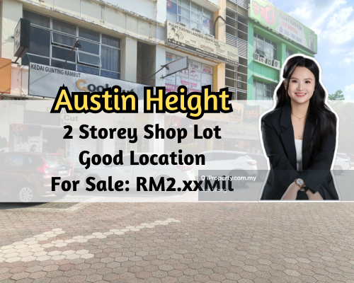 For Sale - Austin Height 2 Storey Shop Lot