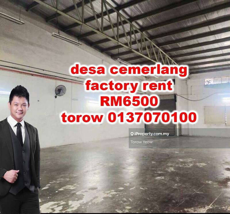 For Rent - desa cemerlang factory