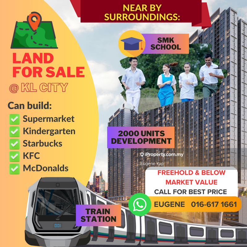 Tanah Komersial untuk Dijual di Pudu, KL City Centre oleh Eugene Yap - iProperty.com.my