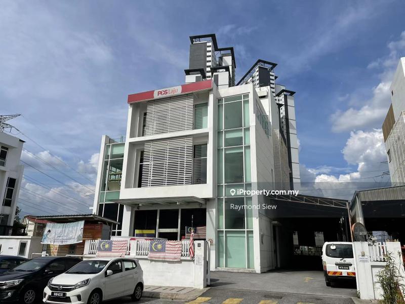 For Rent - Kepong, 3 Storey Semi Detached Factory For Rent
