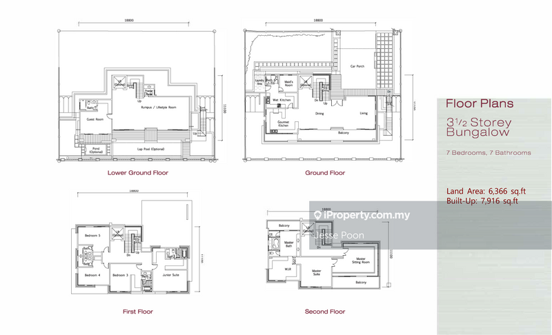 Bungalow House untuk Dijual di Johor Bahru, Johor Bahru oleh Jesse Poon - iProperty.com.my
