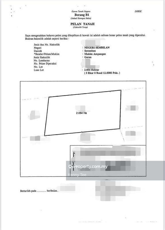 Agricultural Land for Sale in Ampangan, Seremban by Kenny Tee - iProperty.com.my