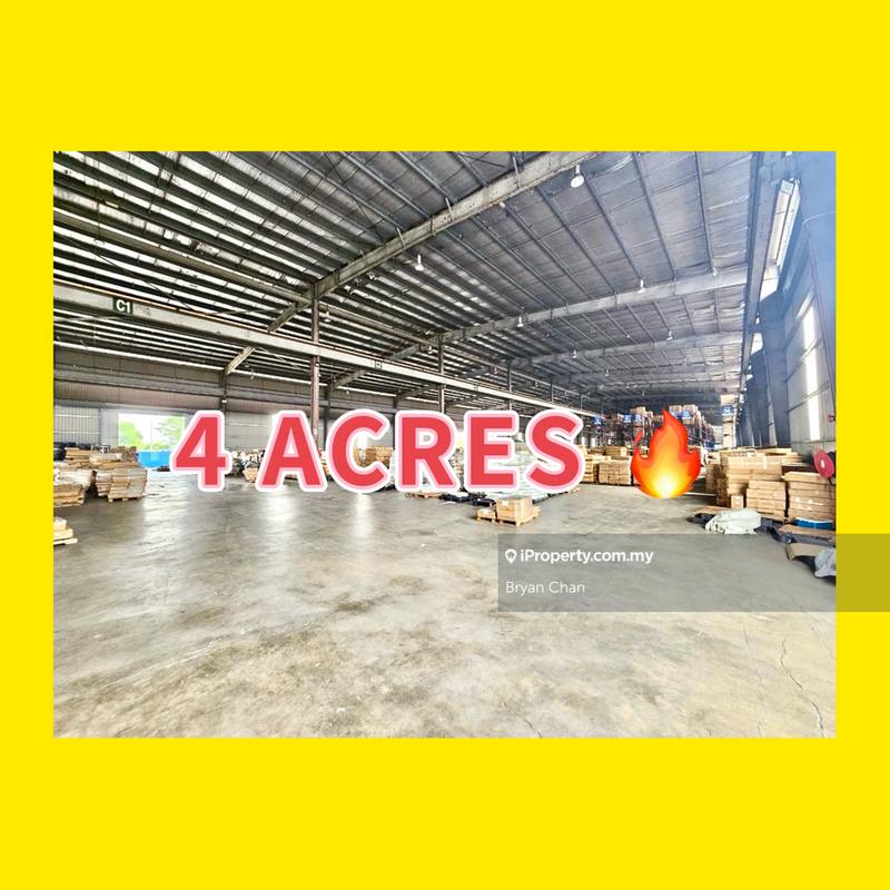 For Rent - Freehold Setia Alam Warehouse Opposite Top Glove Factory Meru Klang Shah Alam Subang 8 Industrial