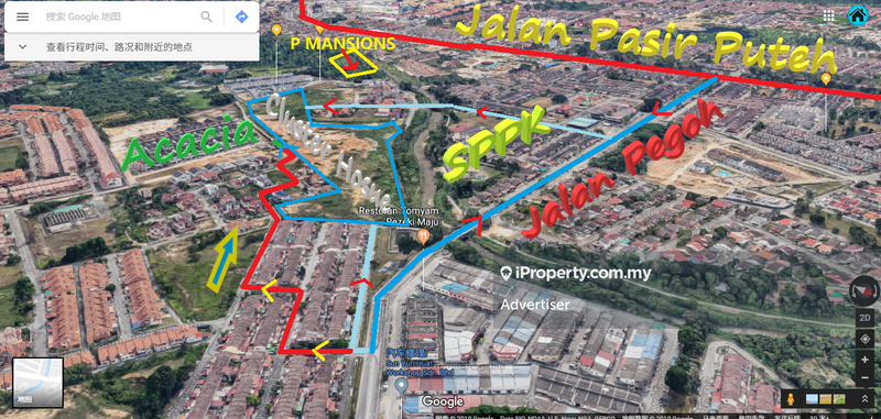 Rumah Berkembar untuk Dijual di Kampung Pasir Puteh, Ipoh oleh Alex Ma - iProperty.com.my