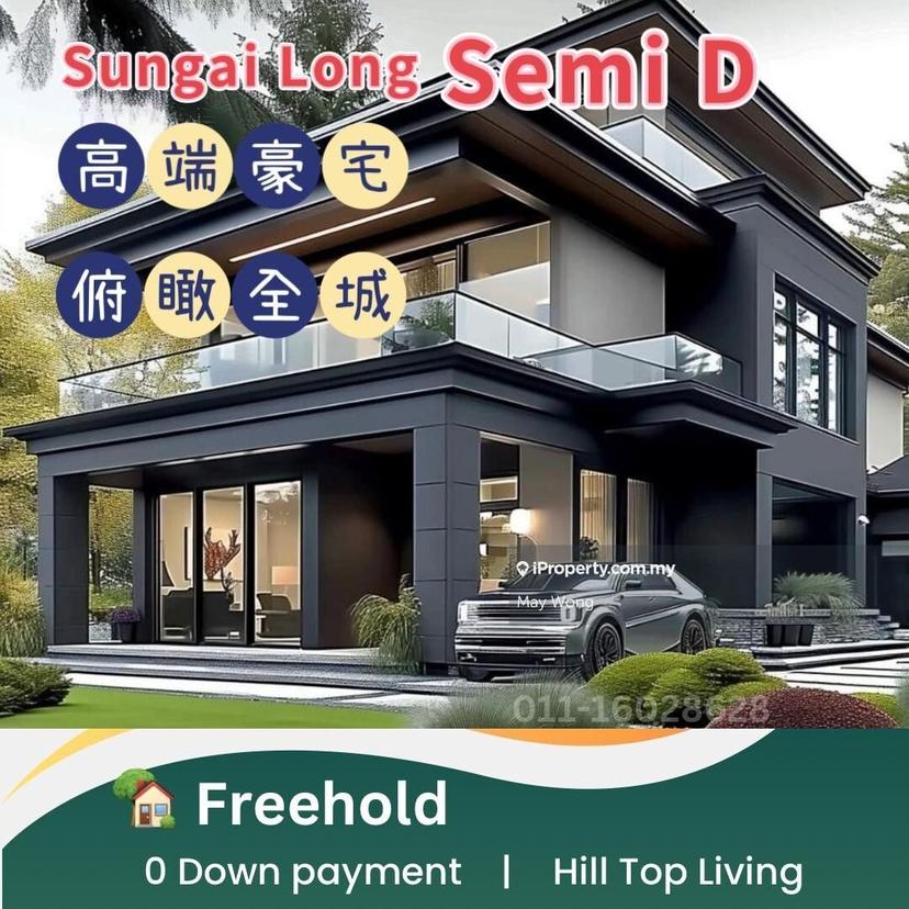 Sungai Long NEW SEMI D HOUSE (Zero Down Payment), Kajang for sale