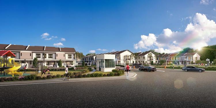 Meridin East Acacia 2 Storey Link Homes By Meridin East Sdn Bhd For Sale New Property Iproperty Com My