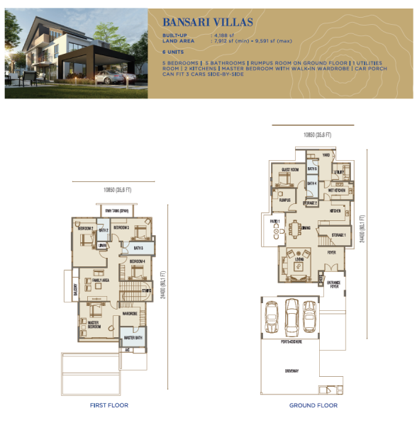 Sebayu Hill Villas in Bangi South by Bangi Heights Development Sdn 