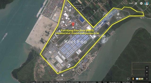 Port Klang Free Zone Corner Industrial Land For Rent In Port Klang Selangor Iproperty Com My