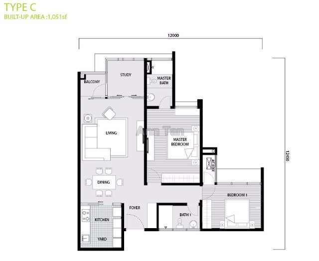 Jaya One Residence Serviced Residence 2 Bilik Tidur Untuk Dijual Di Petaling Jaya Selangor Iproperty Com My