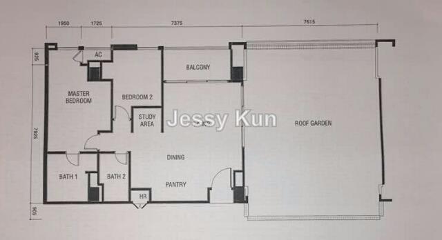Arcoris Residences Serviced Residence 2 Bedrooms For Sale In Mont Kiara Kuala Lumpur Iproperty Com My