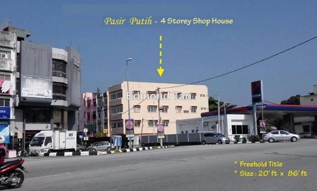 Pasir Puteh 4 Storey End Lot Shop Ipoh Endlot Shop For Sale In Ipoh Perak Iproperty Com My