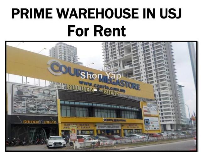 Usj 1 Courts Mammoth Intermediate Warehouse For Rent In Usj Selangor Iproperty Com My