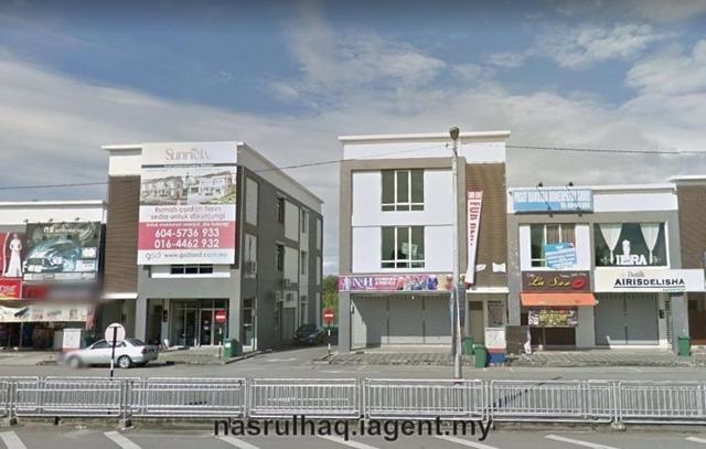 Double Storey Shoplot Pusat Perniagaan Pokok Sena Opposite Al Irshad Shop For Rent In Kepala Batas Penang Iproperty Com My