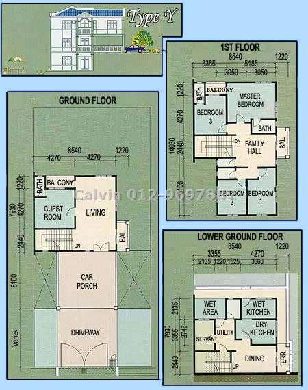 Semi D Jalan Up 3 7 Ukay Perdana Ampang Corner Semi Detached House 6 Bedrooms For Sale Iproperty Com My
