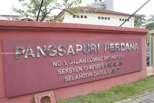 Pangsapuri Perdana Intermediate Apartment 3 Bedrooms For Sale In Shah Alam Selangor Iproperty Com My